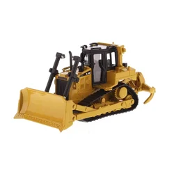 DM Diecast 1:64 Scale D6R Bulldozer Alloy Engineering Forklift Loading Model Collection Souvenir Ornament Display Gift