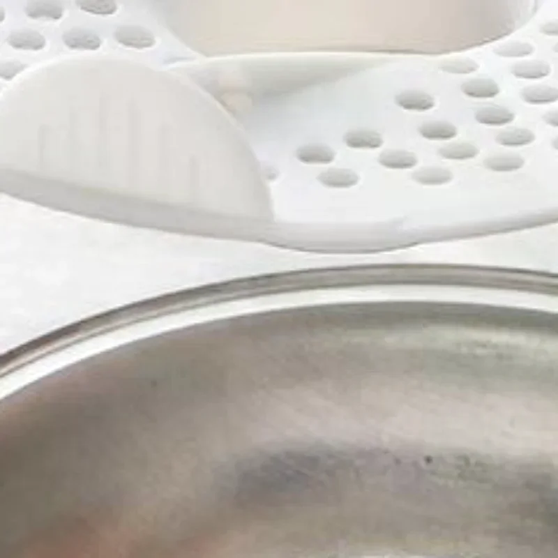 3PCS Bathroom Shower Drain Hair Catcher Rotatable Sink Drain Filter Anti-Clog Anti-Odor Floor Drain Cover Hair Stopper