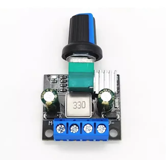 DC12/24V 3.5A PWM Motor Speed Controller LED Dimmer Potentiometer Power Controller Portable Knob Speed Regulator Drive Module