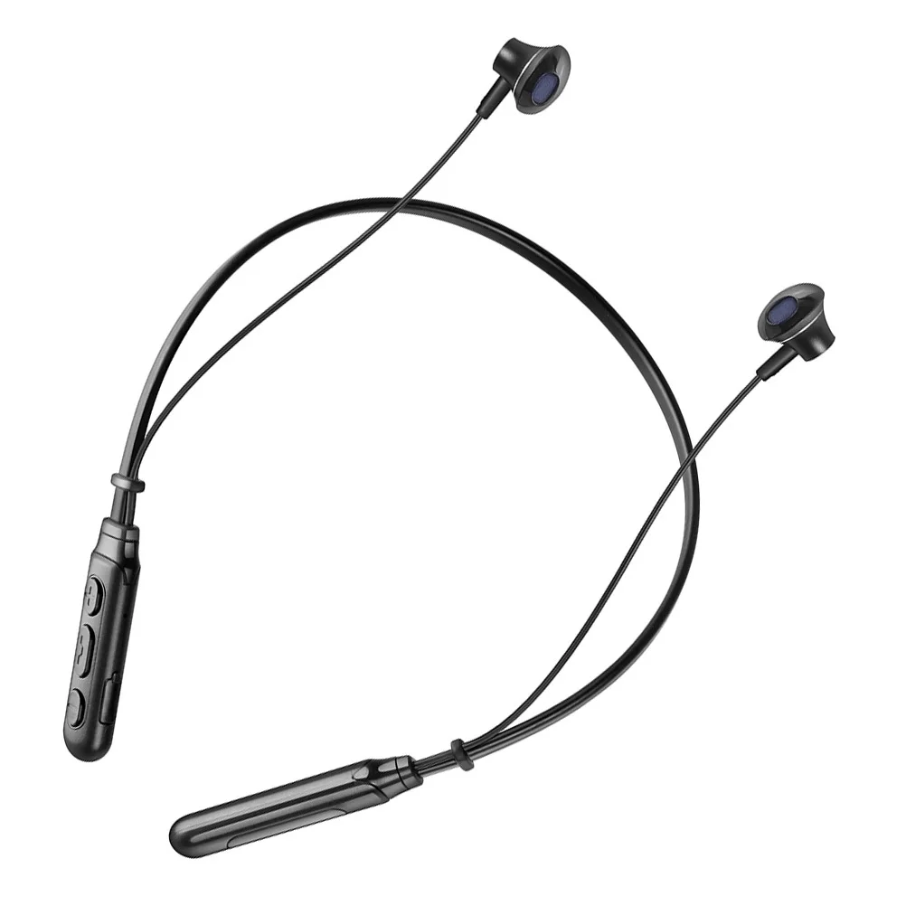 

Waterproof Wireless Earphones Ergonomic Neck Hanging Headset Low Latency in-Ear Buds for Sports Fitness Exercise Daily Commute