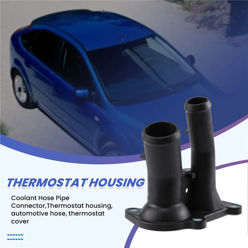 AEF2-ترموستات الإسكان المبرد شفة صالح لفورد C-Max التركيز فيوجن مونديو فييستا 2001-2012 1707050 2S6G-9K478-BC