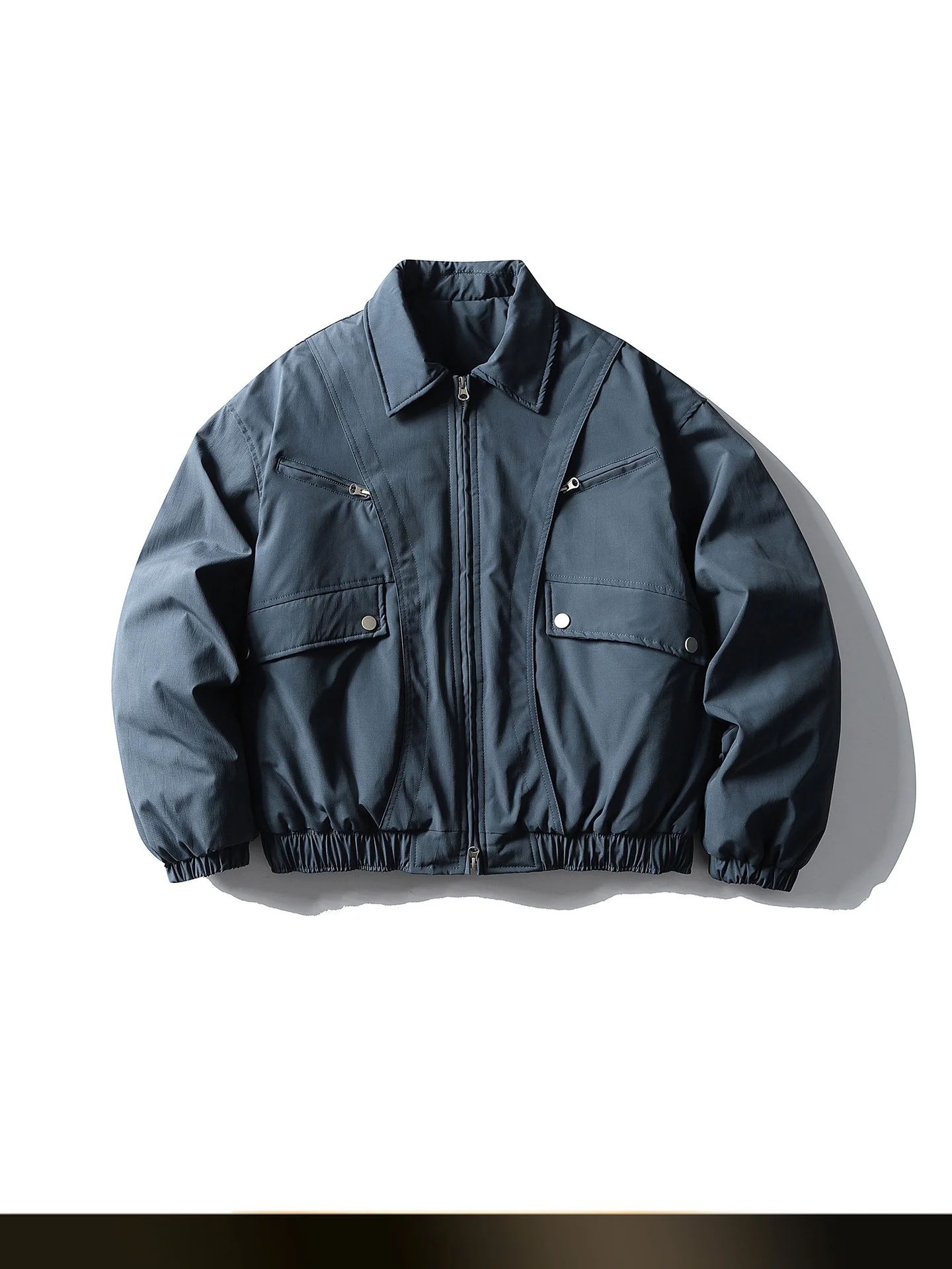 

Nted American Retro Deconstructed Patchwork Waterproof Cotton Workwear Winter Outdoor Oil Resistant Warmth Insulated Jaet