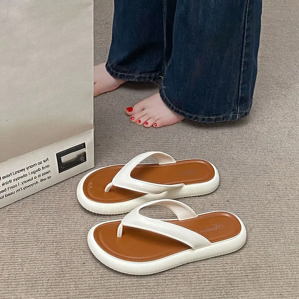 أحذية المنزل الصيف الشقق ثونغ الصنادل الصنادل كليب تو الوجه يتخبط النساء عدم الانزلاق إيفا عطلة نعال شاطئ السباحة