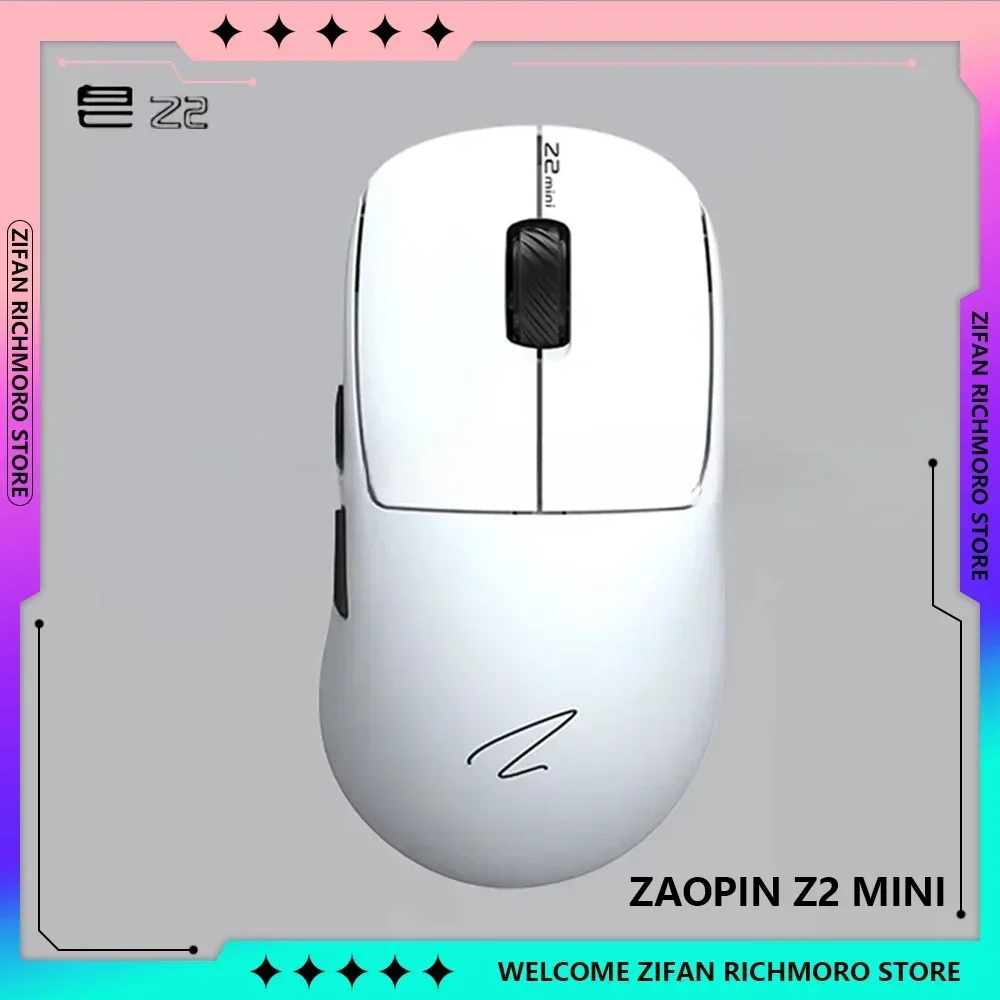 Zaopin Z2 Mini  Three Mode Return Low Delay Lightweigh Wireless Mouse 4K PW3395 Sensor Gaming Mouse Ergonomics PC Gamer Accessor