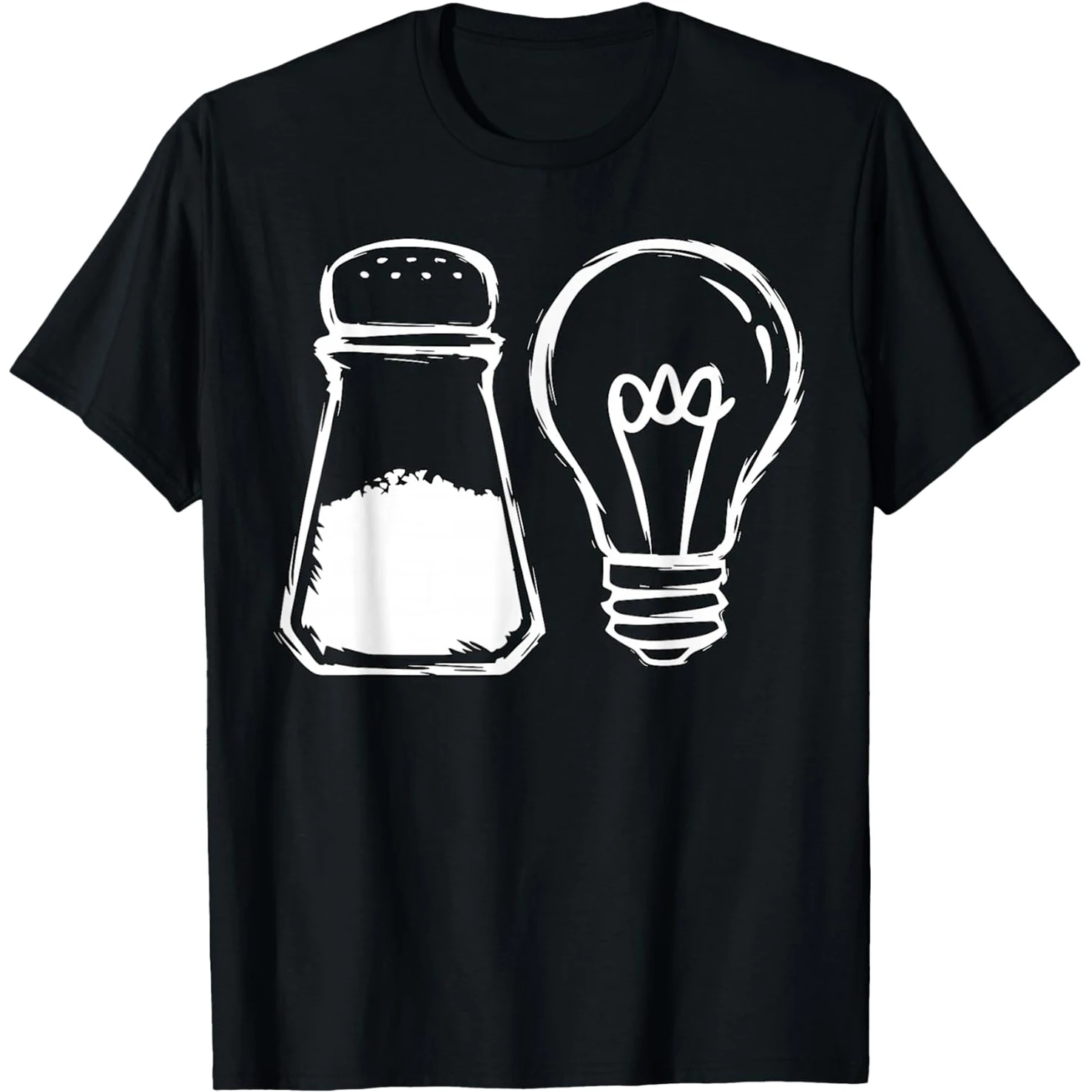Be The Salt Light Vintage Christian Faith Bible Quote T-Shirts für Herren, Baumwolle, Humor, Streetwear, kurzärmelig, lockere Kleidung – Detail 2
