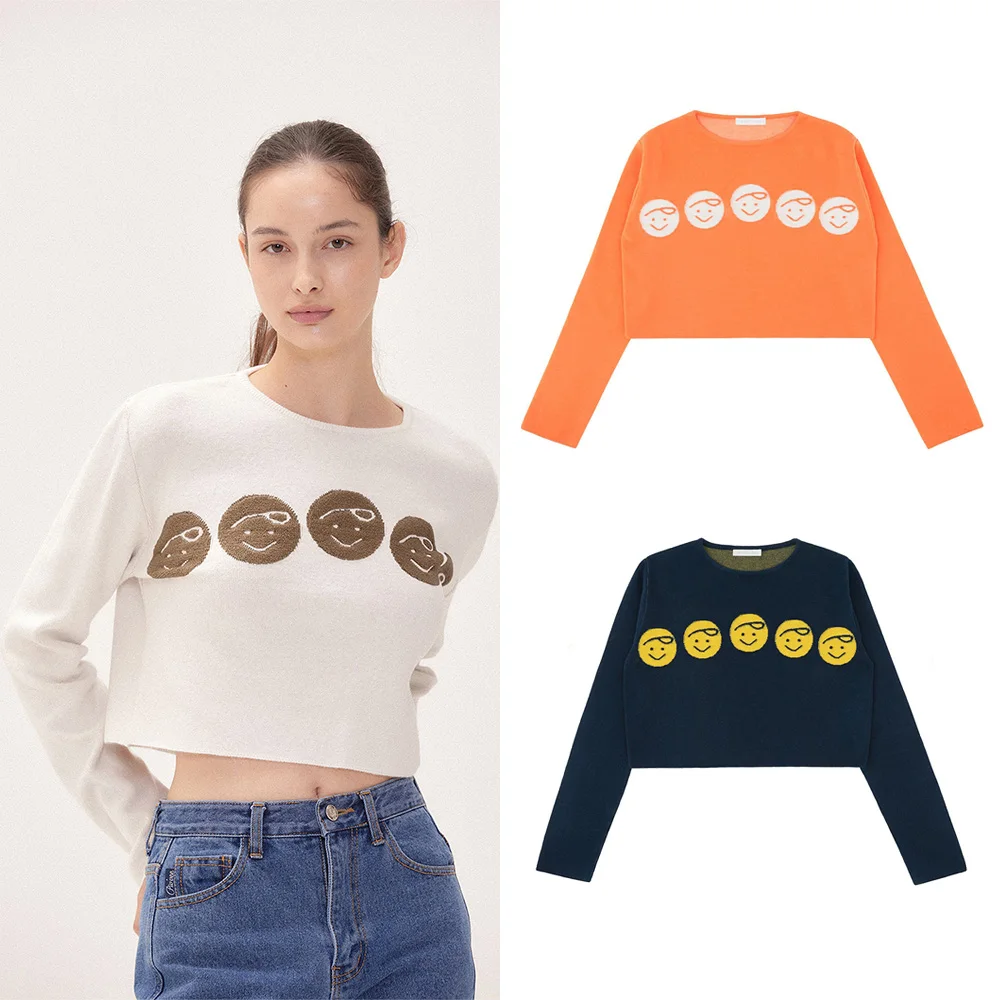 

Women's Golf Knit Sweater Luxurious Sportswear Versatile and Comfortable Long-Sleeve Sweater