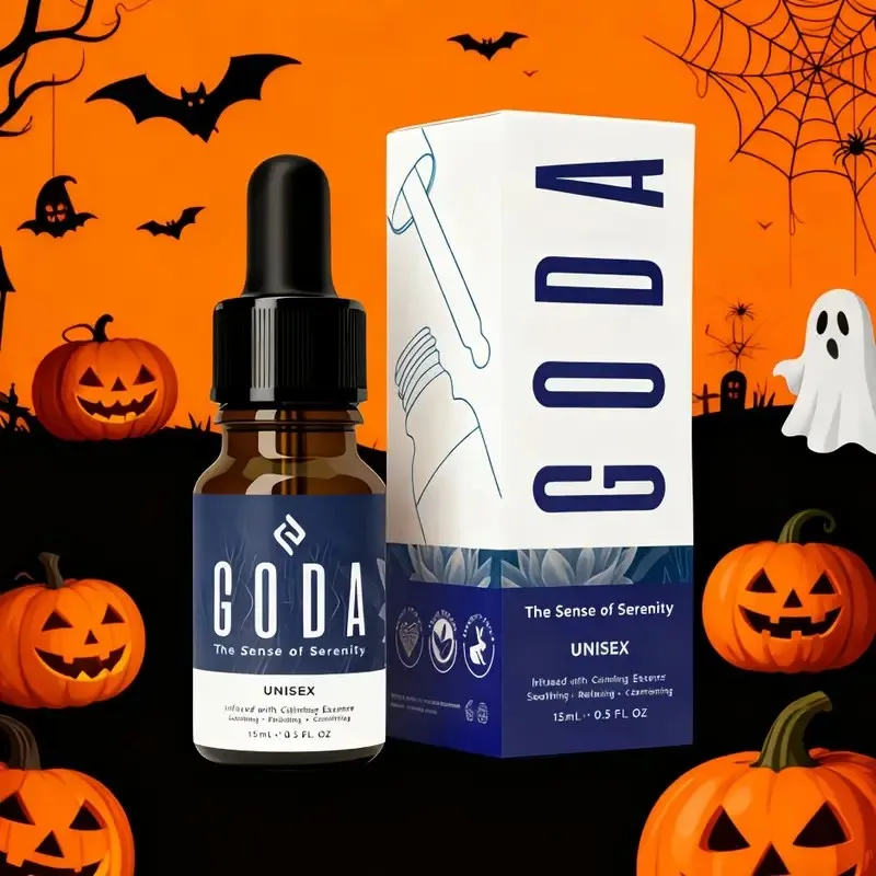 고다 더 센세이션 오브 세레니티 유니섹스 향수 – 스파이시 플로럴 블렌드, 레이어드 카밍 향, 0.5oz 진정 향기