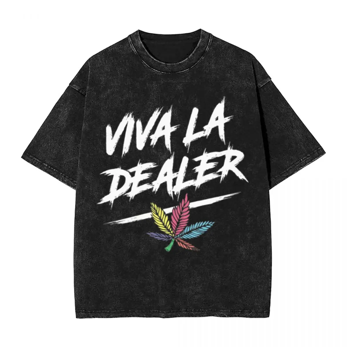 Men Viva La Dealer Sdp Band T Shirts Germany Hip Hop Music Band Clothing Summer Y2K Short-Sleeved T-Shirt O Neck Hip Hop Tshirt