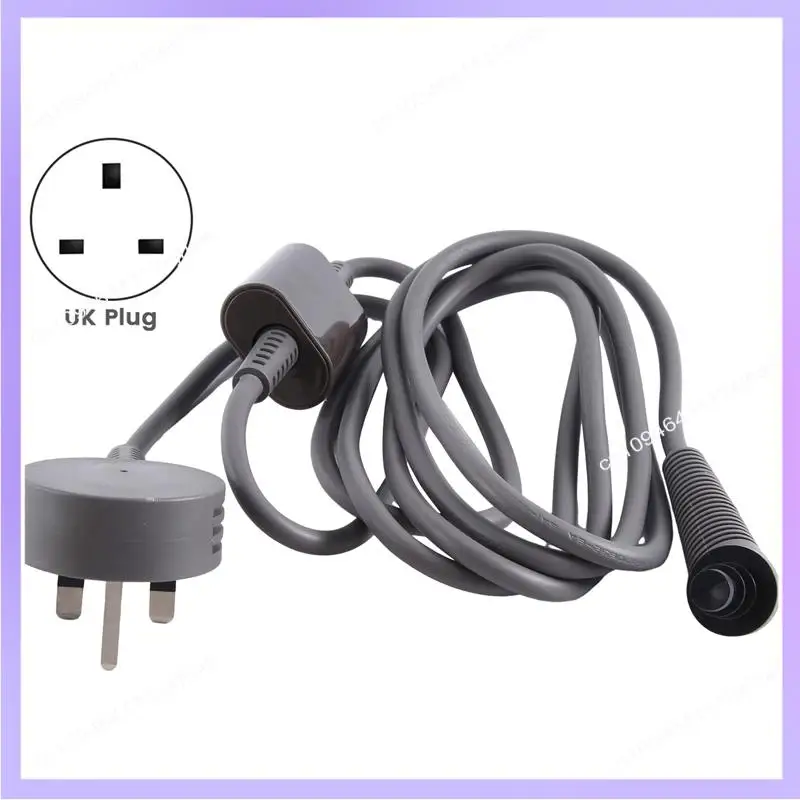 N83R ل دايسون Airwrap مصفف الشعر HS01 HS05 مكواة تجعيد سلك الطاقة الخاص استبدال إصلاح استبدال المملكة المتحدة التوصيل