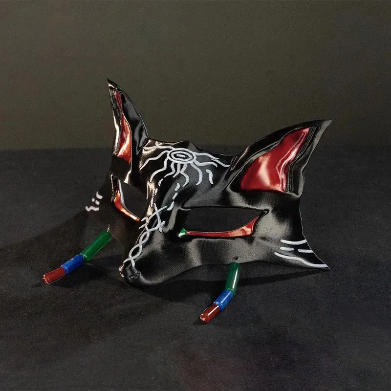 

Lappland The Decadenza Mask Game Arknights Косплей Реплика Опора Украшения Персонаж Аксессуары Рождественская вечеринка;3.k'6;d.a;