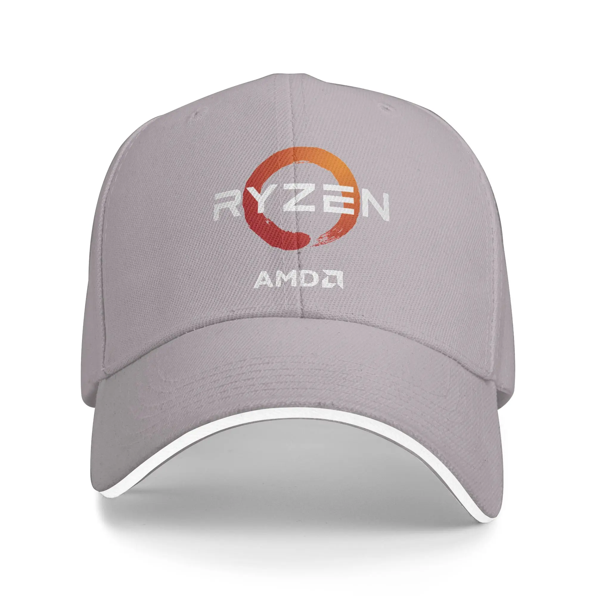 Hot Sale Pc Cp Cpu Uprocessor Amd Ryzen Geek Programmer Tees Baseball Cap  Cool Visor Hat  Running Visor Hat
