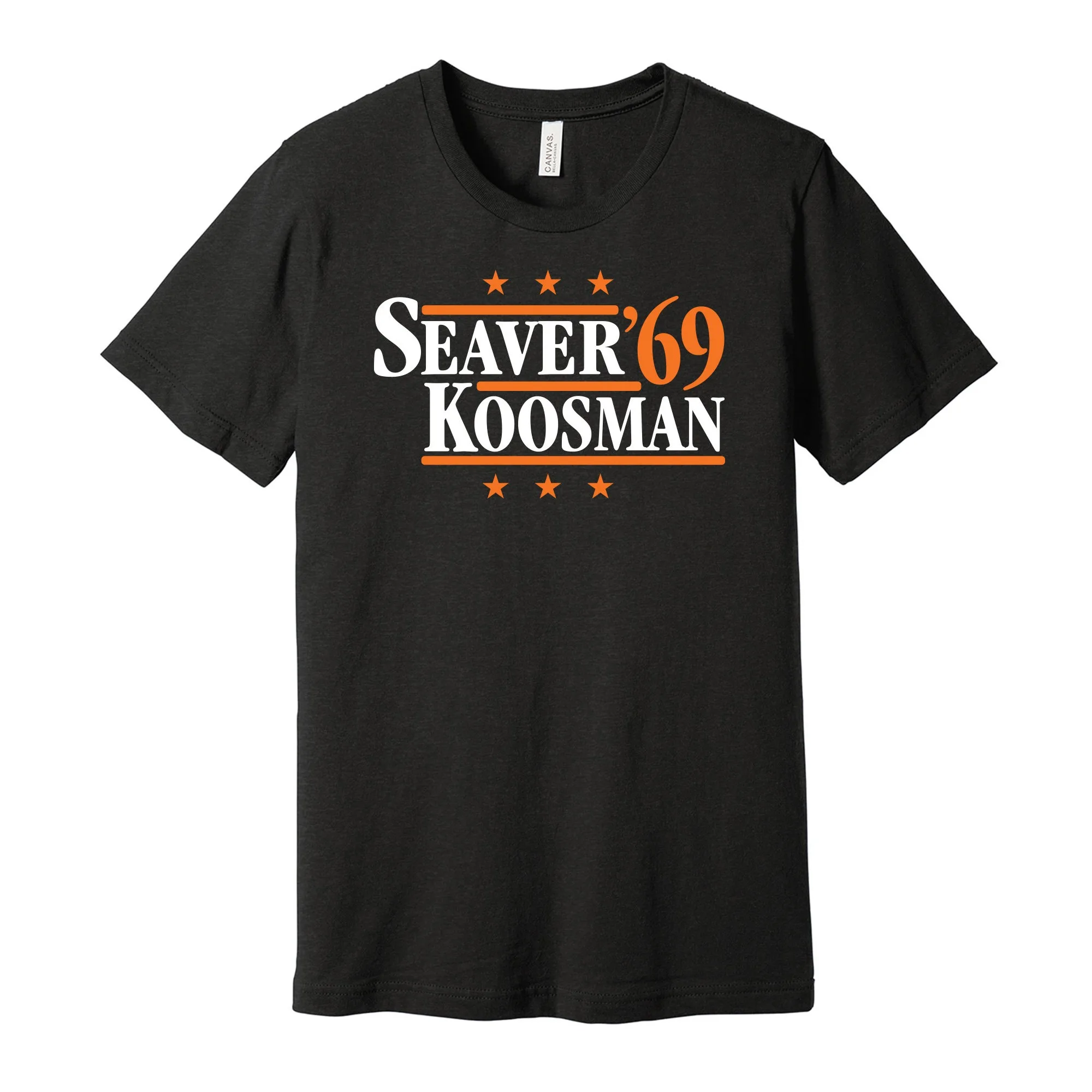 Seaver & Koosman '69 - Camiseta de parodia de campaña política