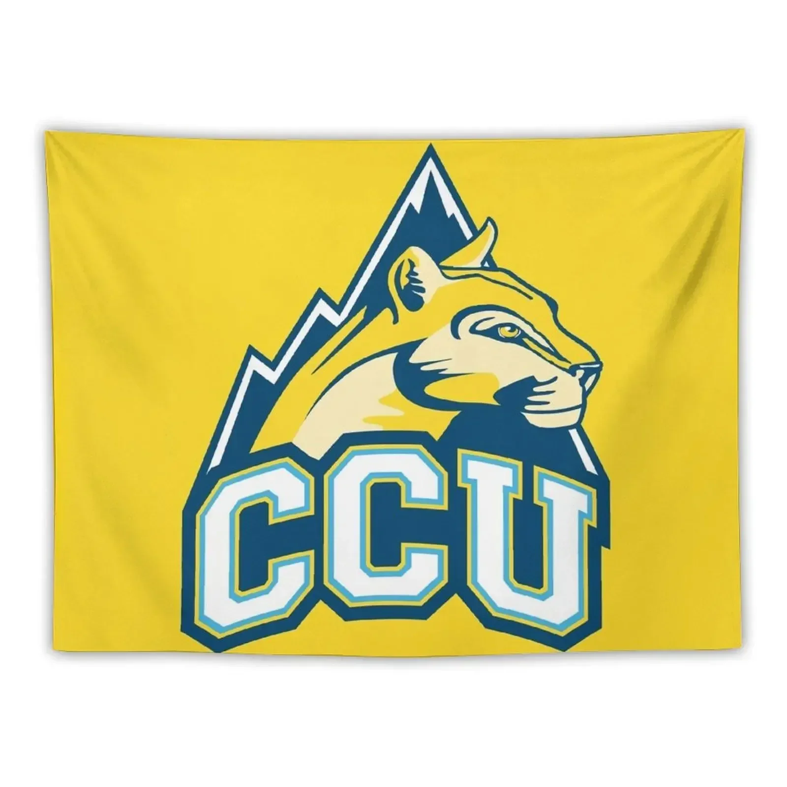 new Colorado Christian-Cougars Tapestry Decoration Wall Wall Hanging Bedroom Deco Decoration Aesthetic Tapestry