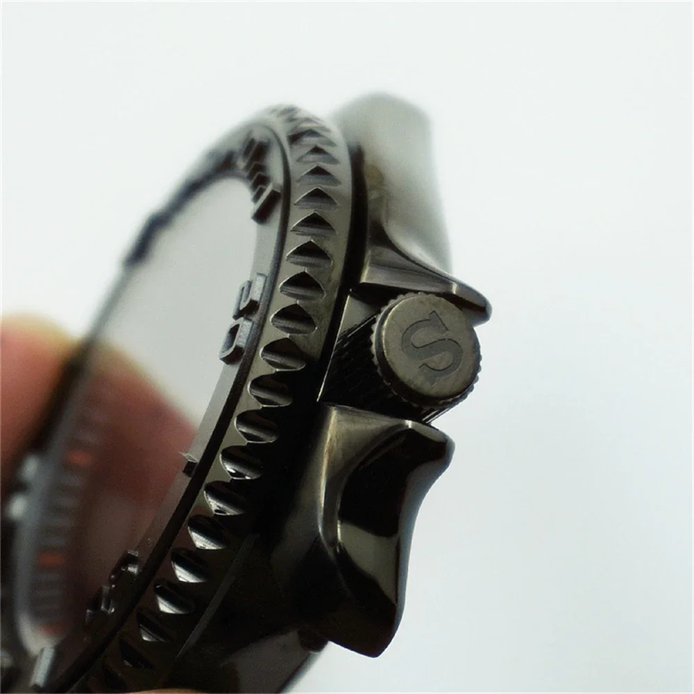 42 мм корпус для часов для дайвинга S Crown светящийся корпус 50 АТМ водонепроницаемый корпус для часов из сапфирового стекла для NH35/36/4R36 механизм SKX007 новый DIY