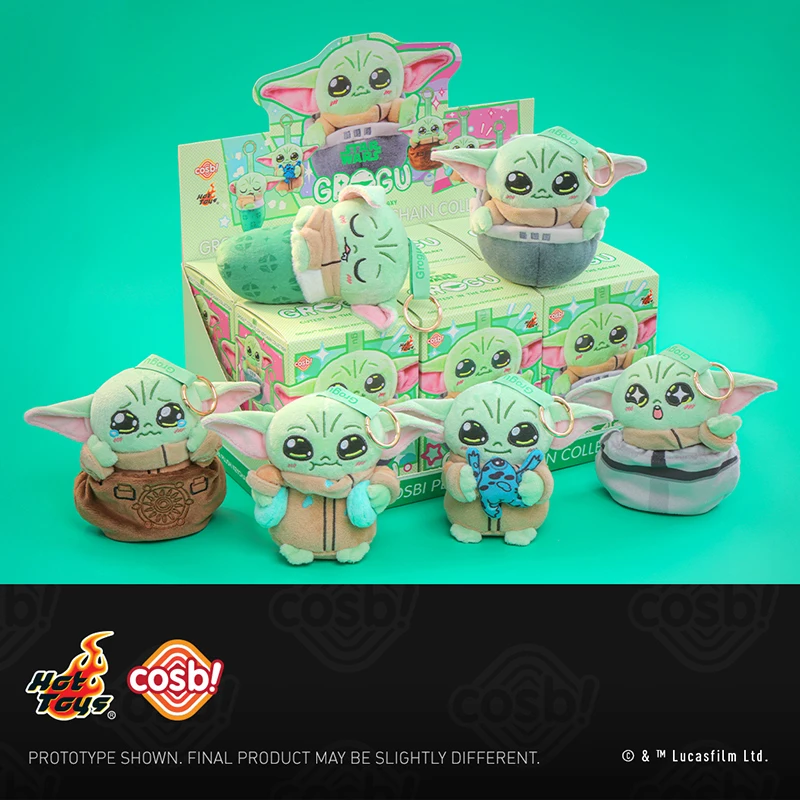 

Оригинальная аниме-горячая игрушка Cosbi Star Wars, мандалорская фигурка, мини-коллекция, кукла, кулон, плюшевый сюрприз, подарочные игрушки