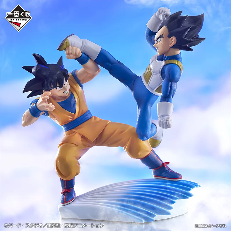 Bandai Ichibankuji Dragon Ball Daima Prize E Goku & Vegeta Figure 19Cm Anime Original Action Figure Model Toy Gift Collection