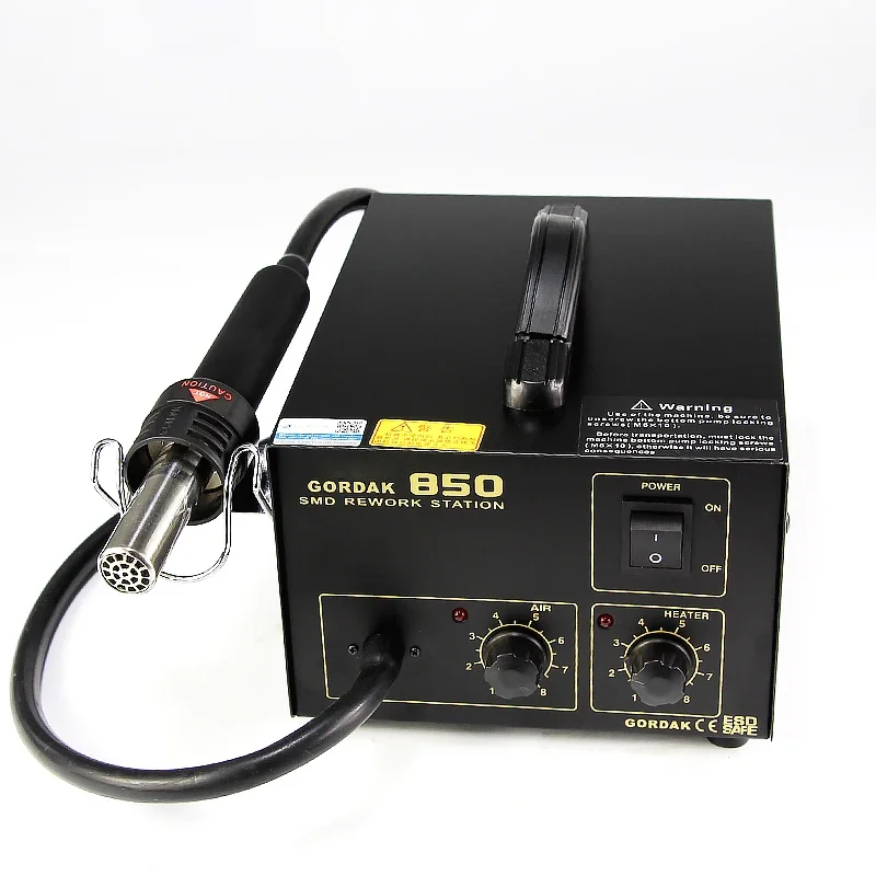 850 BGA Desoldering Station Hot Air Blower Heat Gun Welding Solder Iron SMD Rework Machine