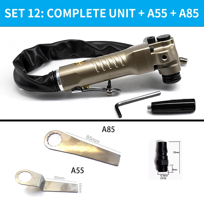 Heated Pneumatic Glass Knife Insulated Glass Disassembly Tool Rapid Sealant Cutting And Panel Separation