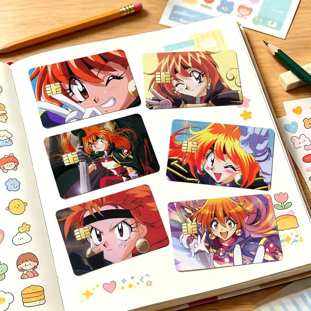 Lina Inverse Card Sticker Cartoon Art Credit Card Skin Anti Scratch Bank Debit Card Decal