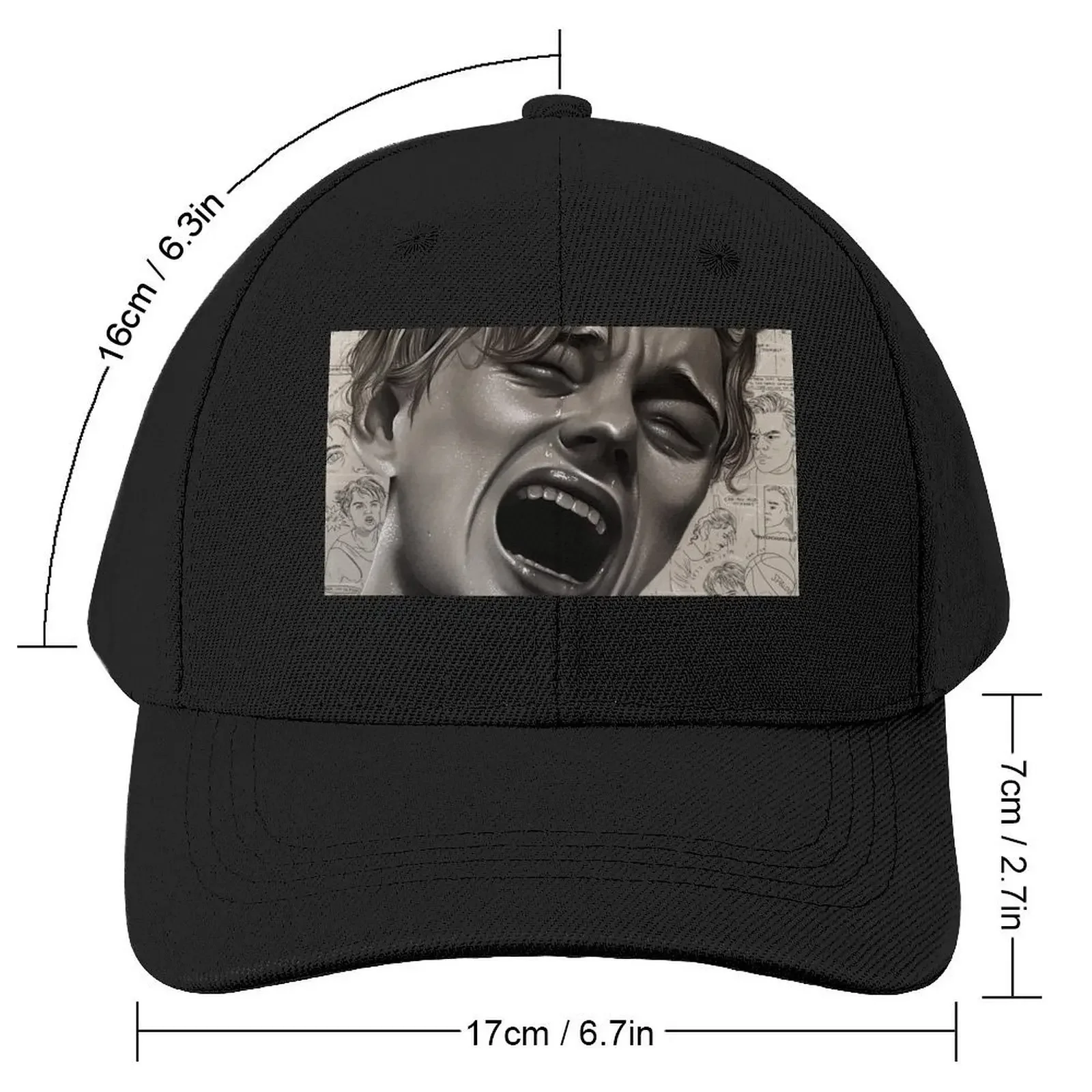 Jim Carroll - Leonardo di Caprio- The basketball diaries drawing Baseball Cap Ball Cap Thermal Visor Hats For Women Men's