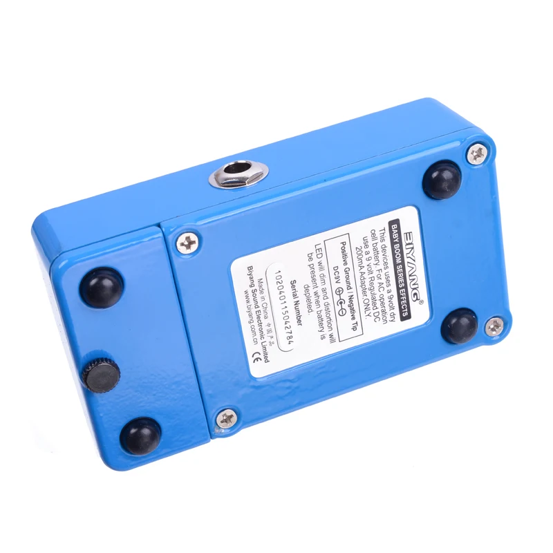 Biyang AD-10 BABY BOOM TIME MACHINE Analog Delay Effect Electric Guitar Pedal with Pedal Connector