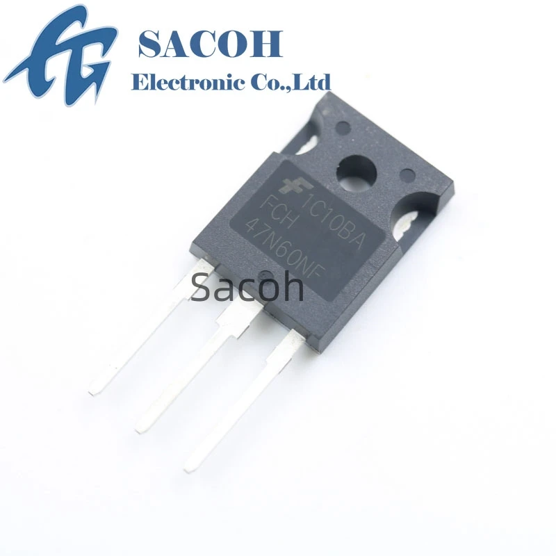 New Original 2Pcs/Lot FCH47N60NF FCH47N60 FCH47N60F OR FCH47N60N OR FCH47N60NF 47N60 TO-247 47A 600V High Speed Power MOSFET