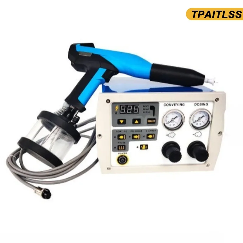 

Лабораторная установка для электростатического порошкового напыления с пистолетом-распылителем GM03 и покрасочным блоком K1 для домашнего использования