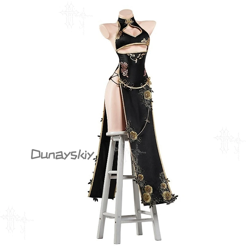 Peony Queen of Hundred Flowers Cos Outfit Chinese Style Qipao Cosplay Suit National Style 코스프레 Party Cosplay view 2