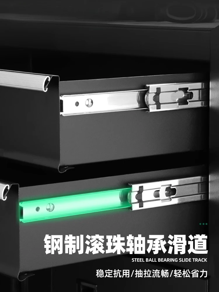 Green Forest Tool Cart Tool Cabinet Auto Repair Box Mobile Drawer Type Multifunctional Tattoo Workbench for Cart Room