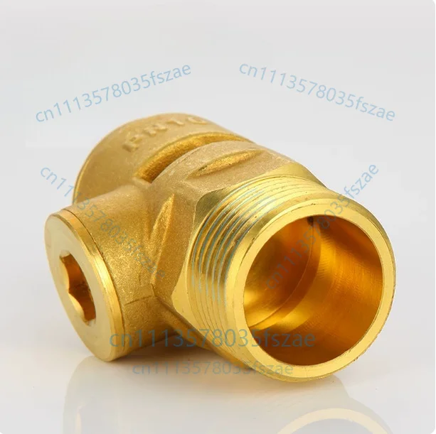 Accessories 1 pcs dn15/4 points, dn20/6 points vacuum rupture valve, pipeline anti-negative pressure valve outer wire port