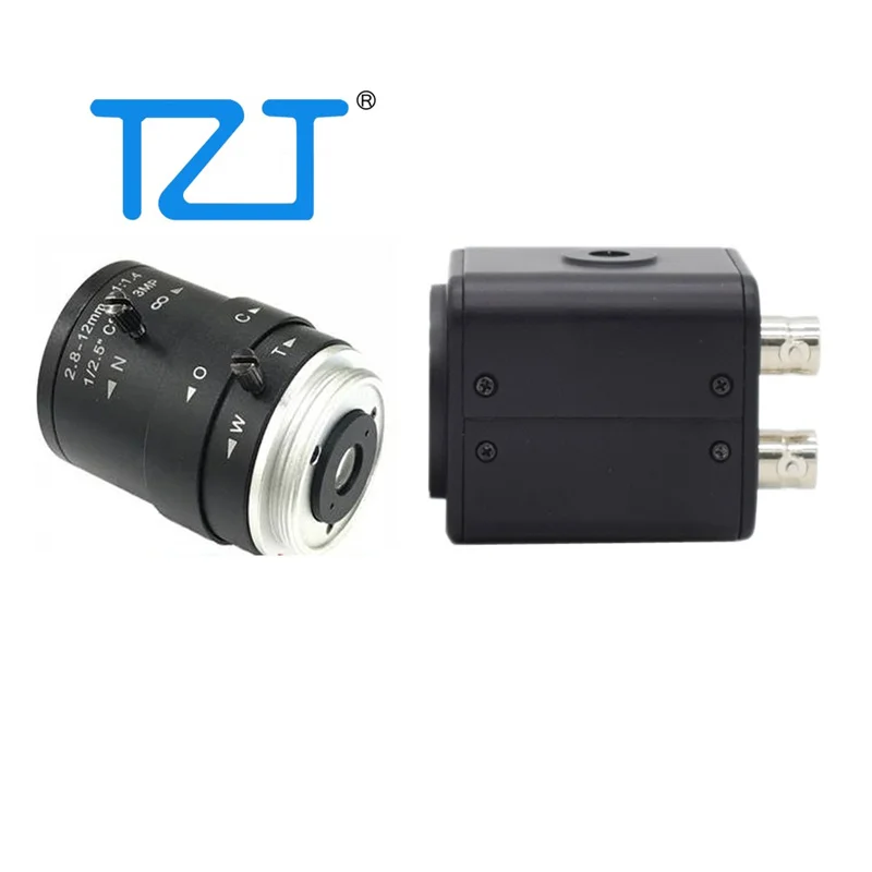 

TZT 2MP IMX307 30FPS/ IMX290 60FPS SDI Camera with 2.8-12mm Camera Lens for Security Scanner Live Streaming Switcher