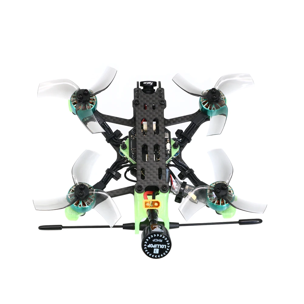 2.5 นิ้ว RC FPV Racing Drone พร้อม Nano4 1/3 "800TVL กล้อง QAV250 ยาวเที่ยวบินระยะทาง DIY Freestyle Racing FPV Drone