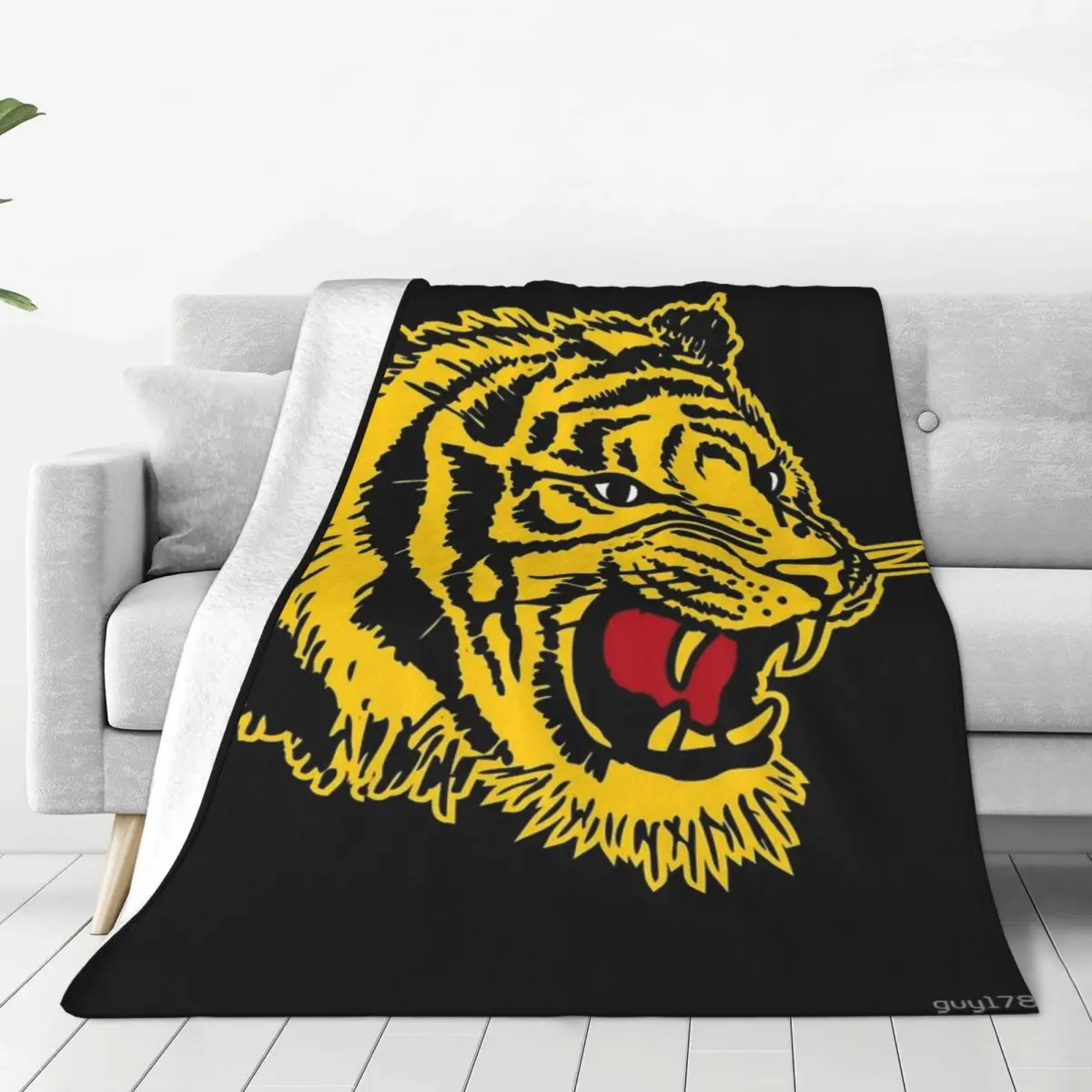 RFC Vintage Tiger Four Seasons Universal Blanket Campsites Can Be CoveredChristmas Present