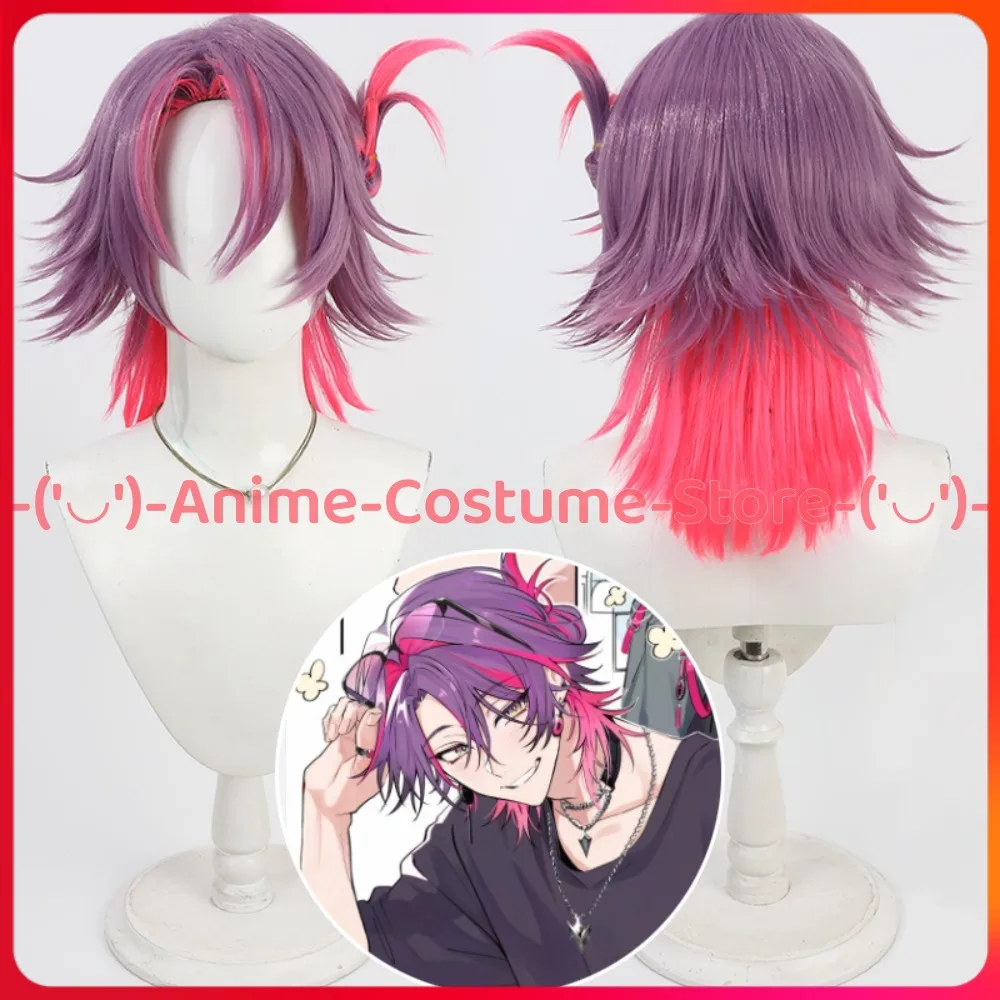 

Virtual VTuber Watsuki Hibari Cosplay Wig Anime Character Halloween Carnival Party Costume Wigs Heat Resistant Synthetic Hair