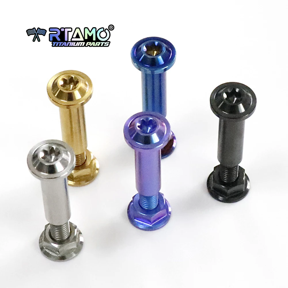 RTAMO Gr5 Titanium Lever Bolt Set M6X40X13S M6X32X16S Screw with Nut for Brembo RCS/CC