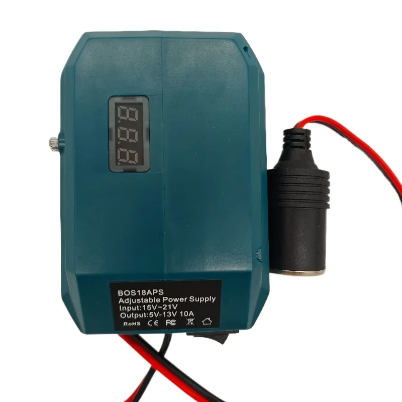 Adjustable Voltage Regulator Power Adapter 18V To 12V Step-Down Converter for BL1820/48-11-1820/BAT607/CMCB202 18/20V Batteries