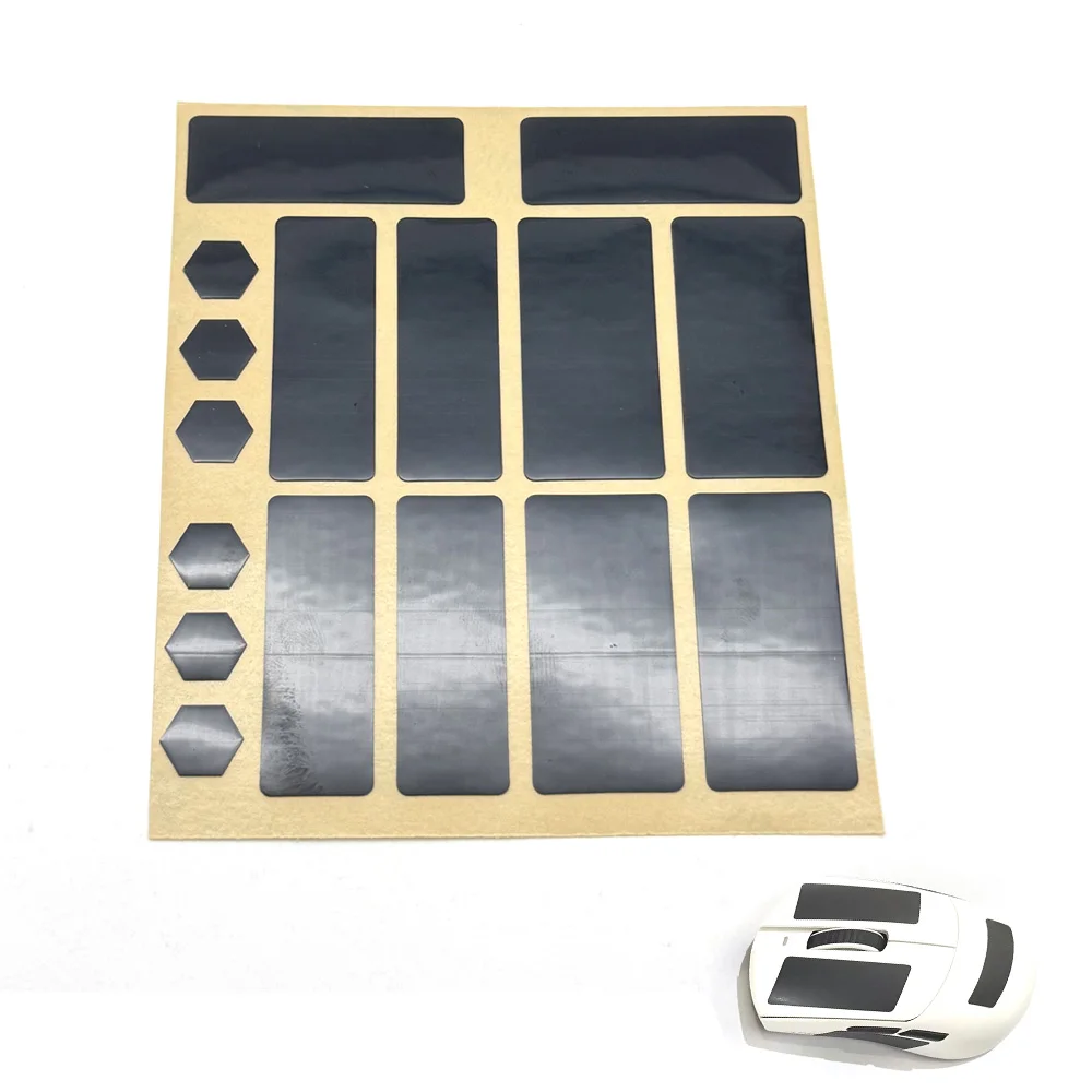 Mouse  0.2mm Grip Tape Skate Non Slip Suck Sweat Mouse Anti-Slip Sticker For Universal DIY Superlight Wireless Mouse connector
