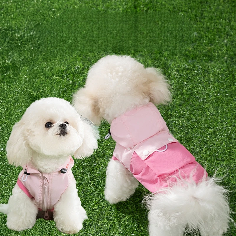 

Dog Raincoat Hooded Stormtrooper Jacket Summer Waterproof Small And Medium Sized Dog Pet Windproof Sunscreen Dog Raincoat