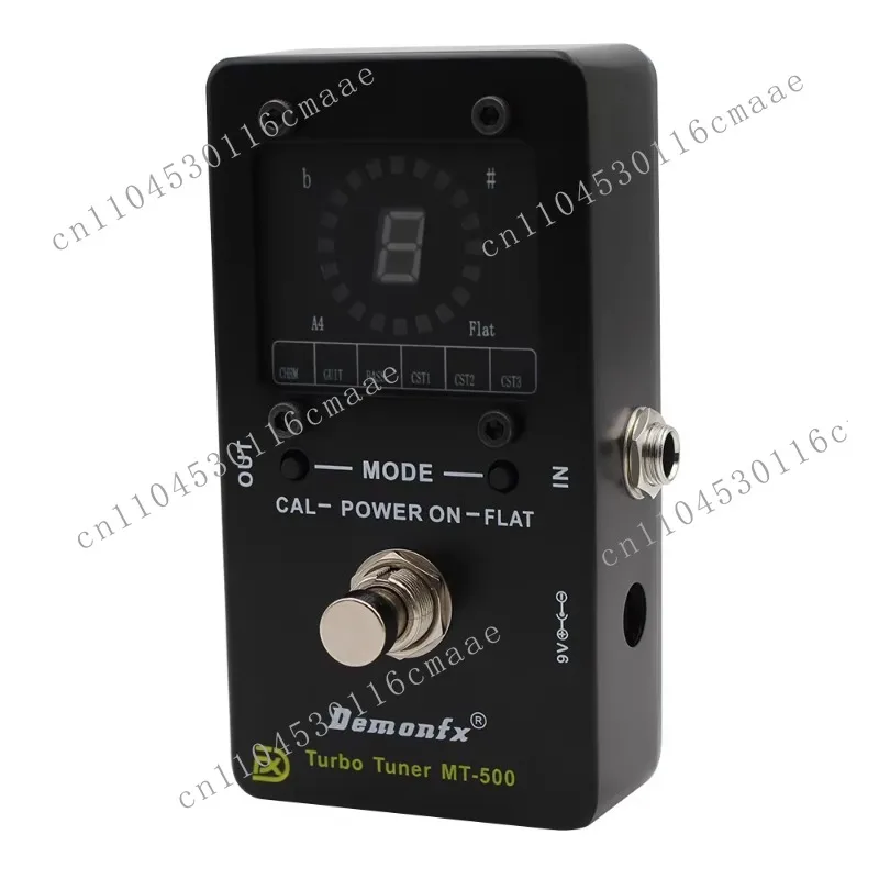 Durable Aluminum Multi-Effect Bass Guitar Effects Pedal Set Demonfx Turbo Tuner Classical Guitar Accessories