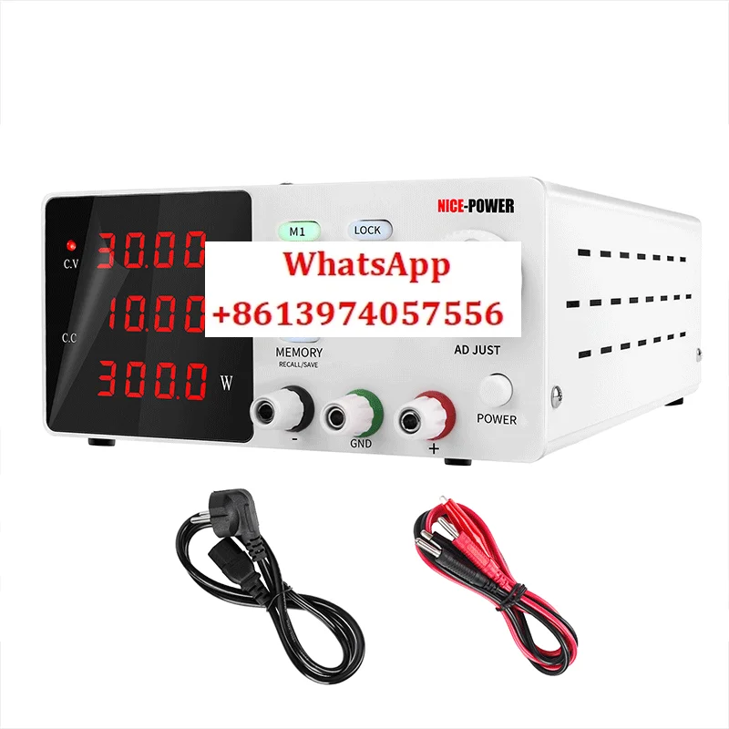 

Programmable digital display DC stabilized power supply with adjustable 120V200V300V and adjustable voltage battery charger