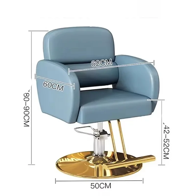 Classic Fashion Barber Chairs Simple Exquisite Trendy Premium Salon Chairs Beauty Modern Bancos Con Ruedas Furniture