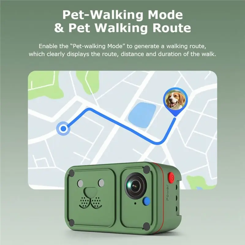 [LXYA68Z!] 2MP 4G Pet POV Camera Wearable Pet POV Camera GPS Module For Dogs Kids