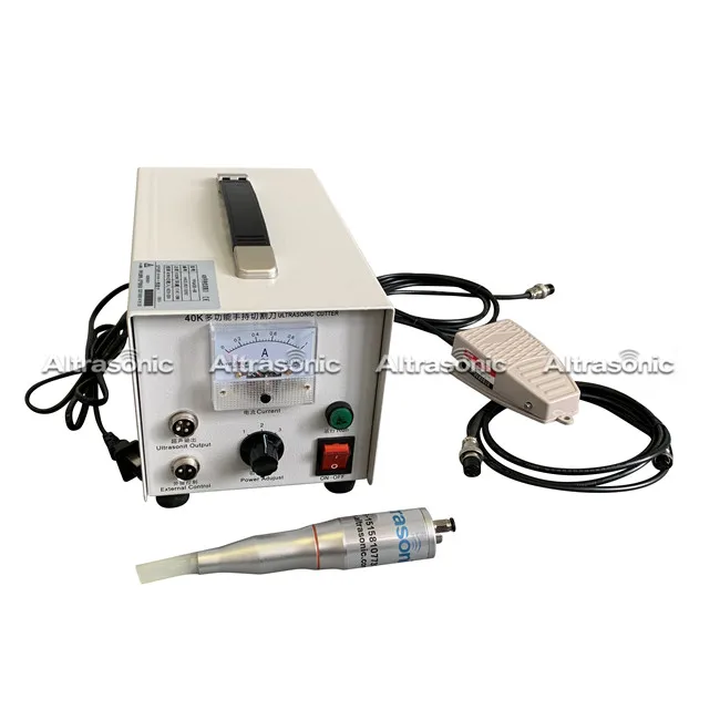 China supply food grade level analog generator 40K Ultrasonic Cutting Machine for cut Automotive interior components