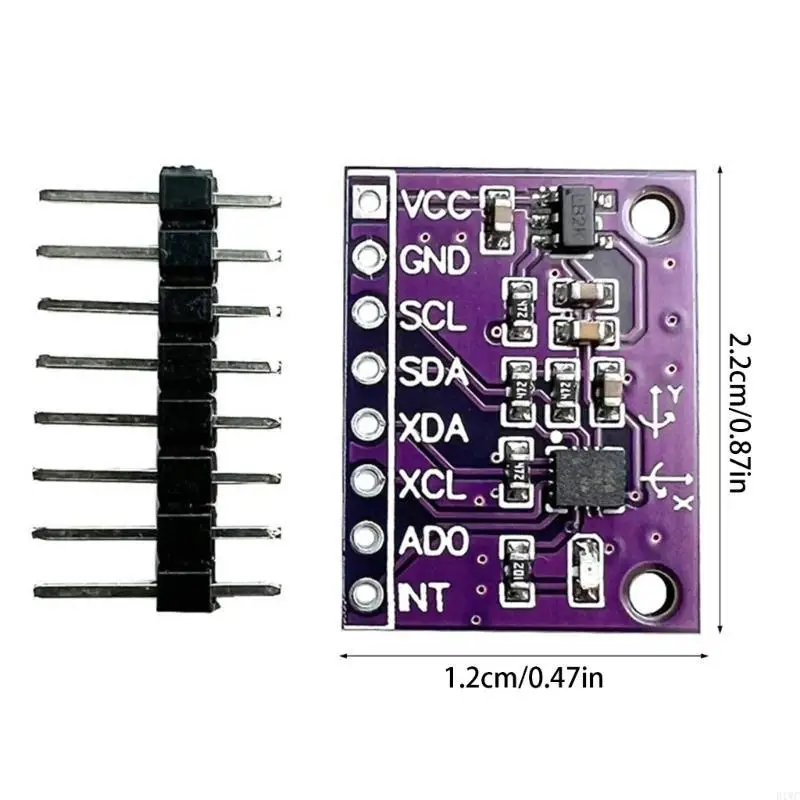 QMI8658C Sensors Module, совместимый с BMI160.