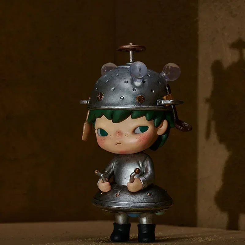 POP MART Hirono Shelter Series Blind Box Mainan Kawaii Anime Action Figure Model Kartun Kotak Kejutan Hadiah Kotak Misteri