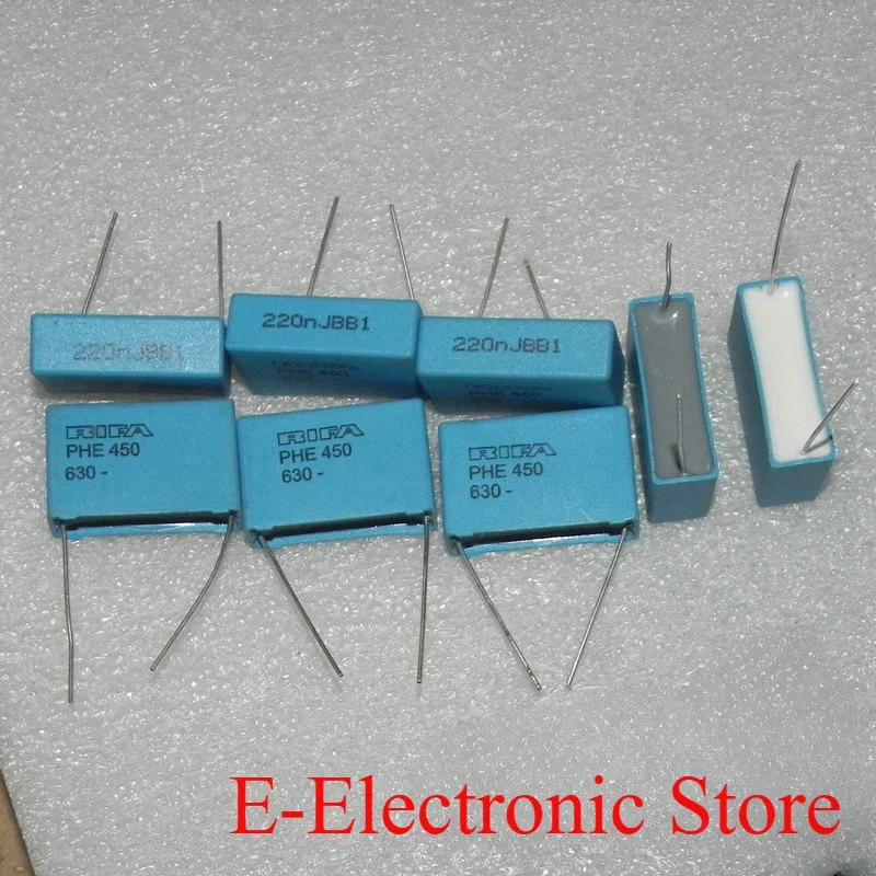 10PCS/LOT PHE450 630V  0.22UF 220NF 224J 220NJ  Copper Pin High Quality Coupling Capacitance