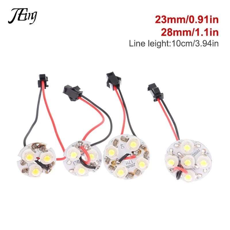 

High Brightness LED 3W/4W/5W Lamp Bead Light Board Bulb Round Transformation Light Source 23/28mm Indoor Light