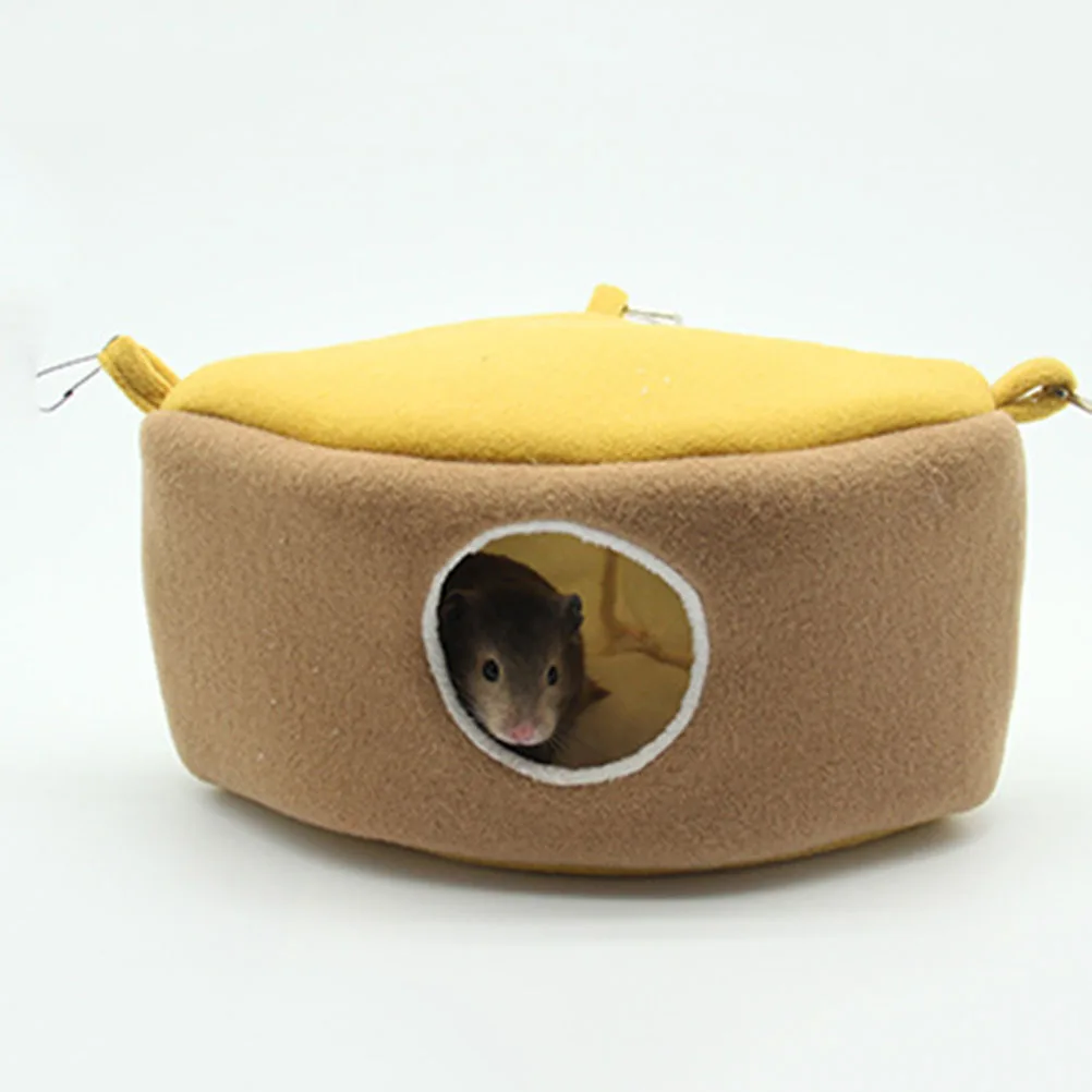 

Guinea-Pig Warm Nest Hanging Hammock Bed Cake Shaped Comfortable Pet Nest Small Animal Rest Pet Hanging Hammock