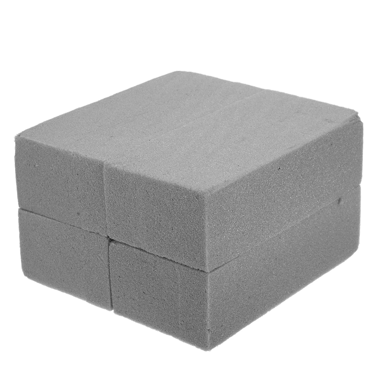 

4Pcs Floral Foam Blocks Grey Highly Absorbent Easy Trimming Long-Lasting Hydration Versatile Use Fresh Artificial Flowers