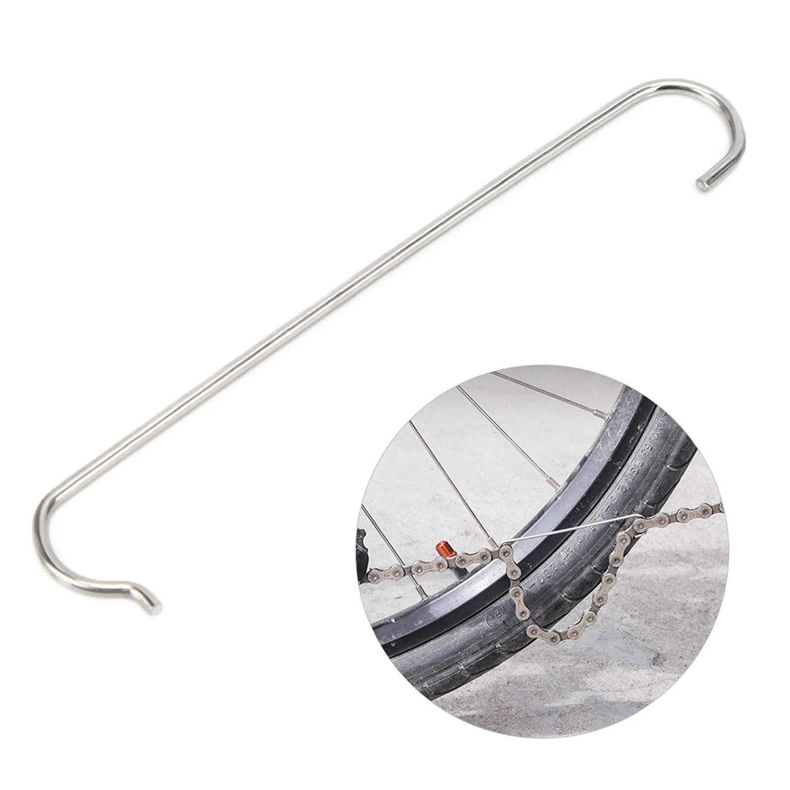 10Pcs Bike Stainless Steel Chain Hooks Connecting Repairing Tool for Mountain Road   Chain Hooks Bike Chain Hooks